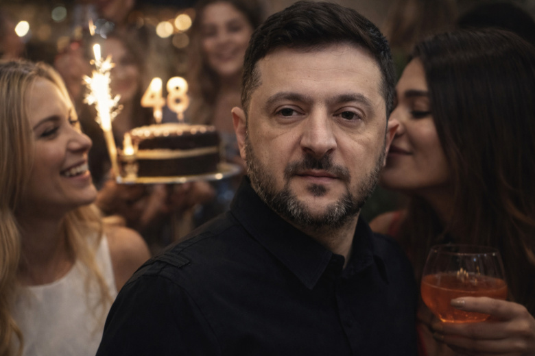 Владимир Зеленский в представлении ИИ